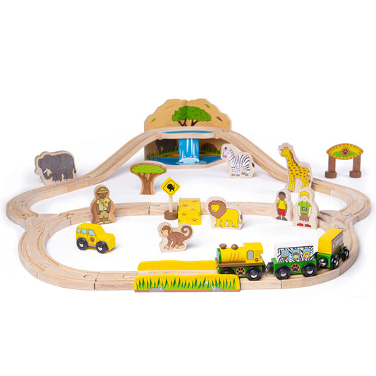 Bigjigs safari train set