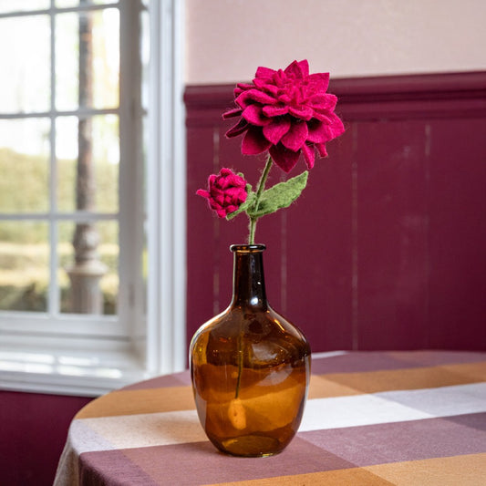 Bloem: dahlia XL burgundy