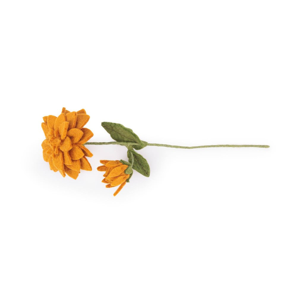 Bloem: dahlia xl okergeel
