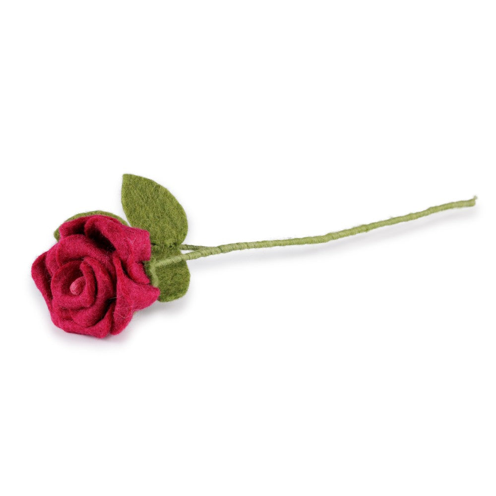 Bloem: roos bordeaux