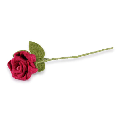Bloem: roos bordeaux