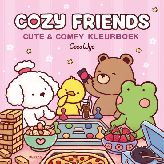 Cozy Friends Cute & Comfy kleurboek