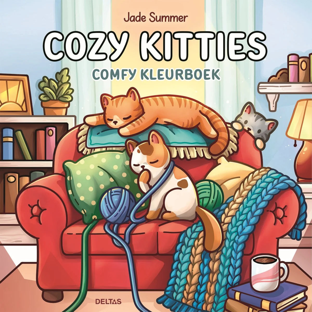 Cozy kitties comfy kleurboek