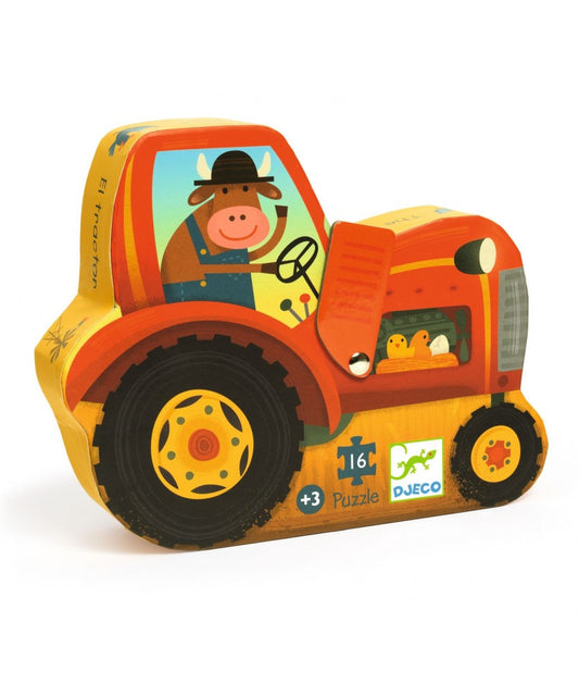 Djeco puzzel de tractor