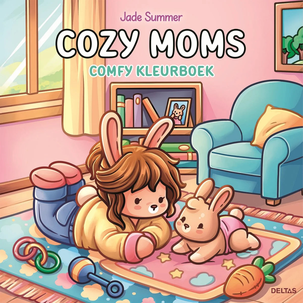 Cozy moms comfy kleurboek