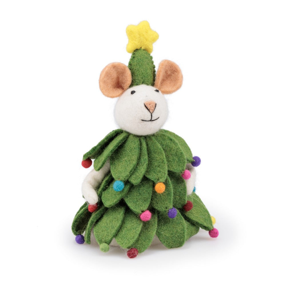 Decoratie muis kerstboom
