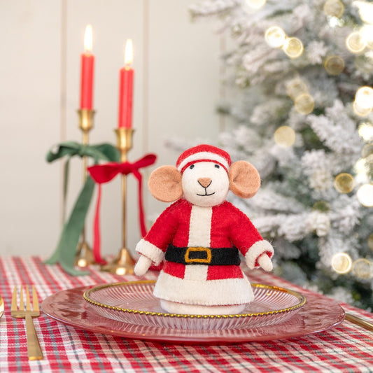 Decoratie muis kerstmuis