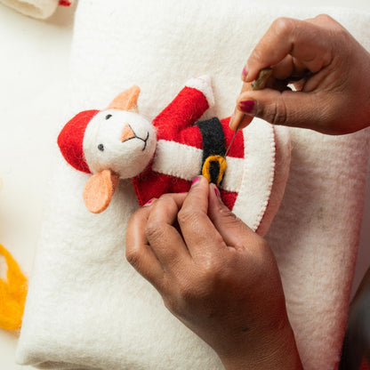 Decoratie muis kerstmuis