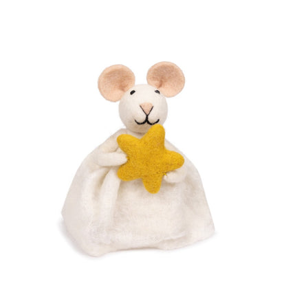 Decoratie muis met ster