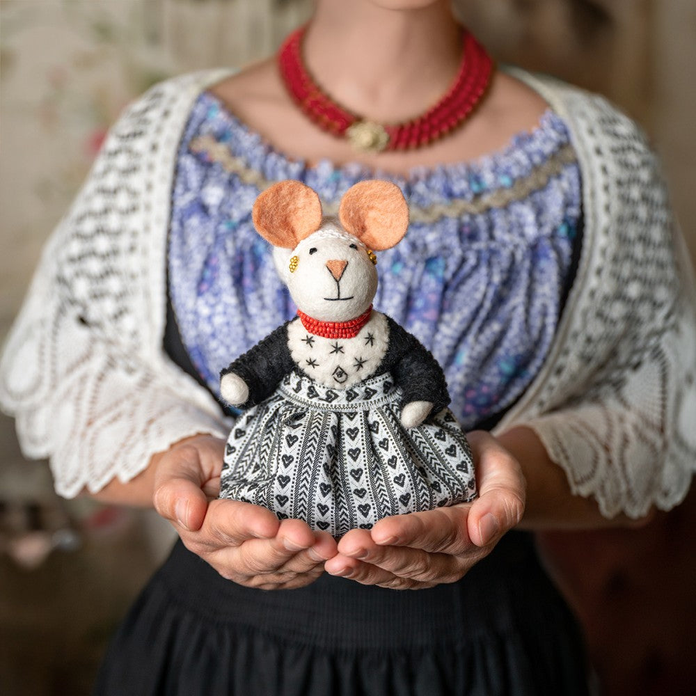 Decoratie muis zeeuwsmuisje