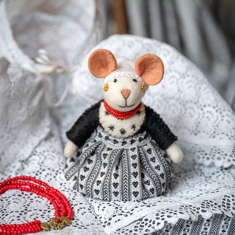 Decoratie muis zeeuwsmuisje