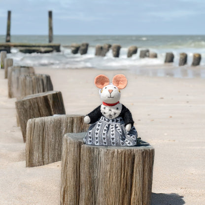 Decoratie muis zeeuwsmuisje