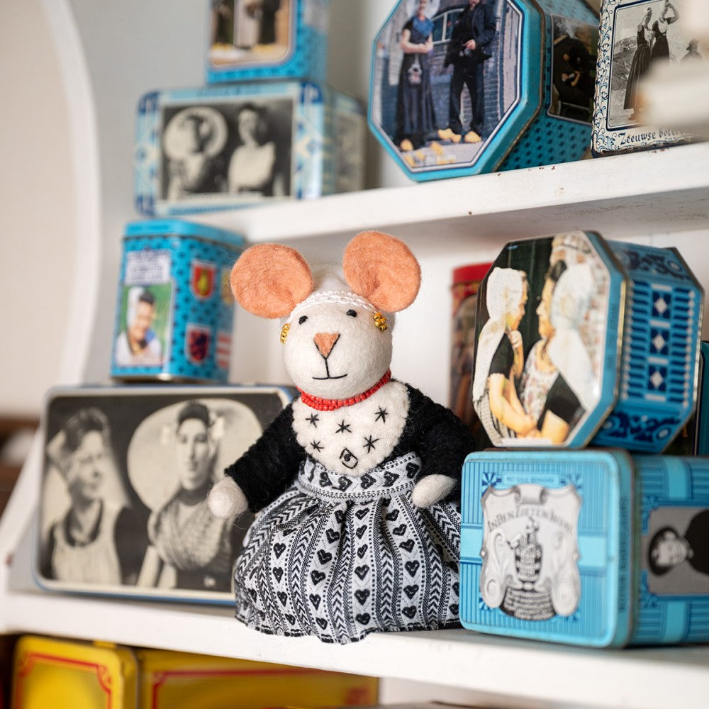 Decoratie muis zeeuwsmuisje