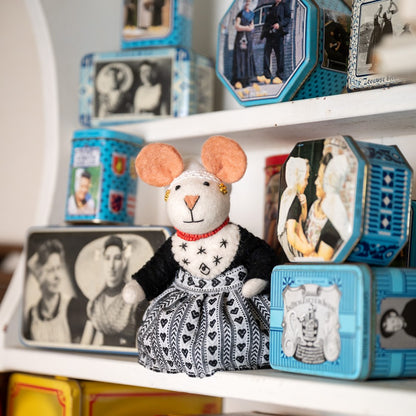 Decoratie muis zeeuwsmuisje