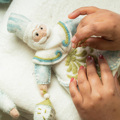 Decoratie winterkoning