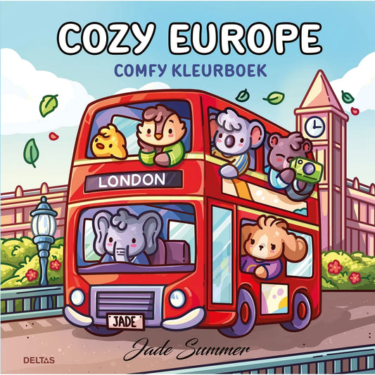 Cozy Europe Comfy kleurboek