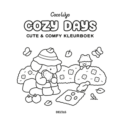 Cozy days cute & comfy kleurboek