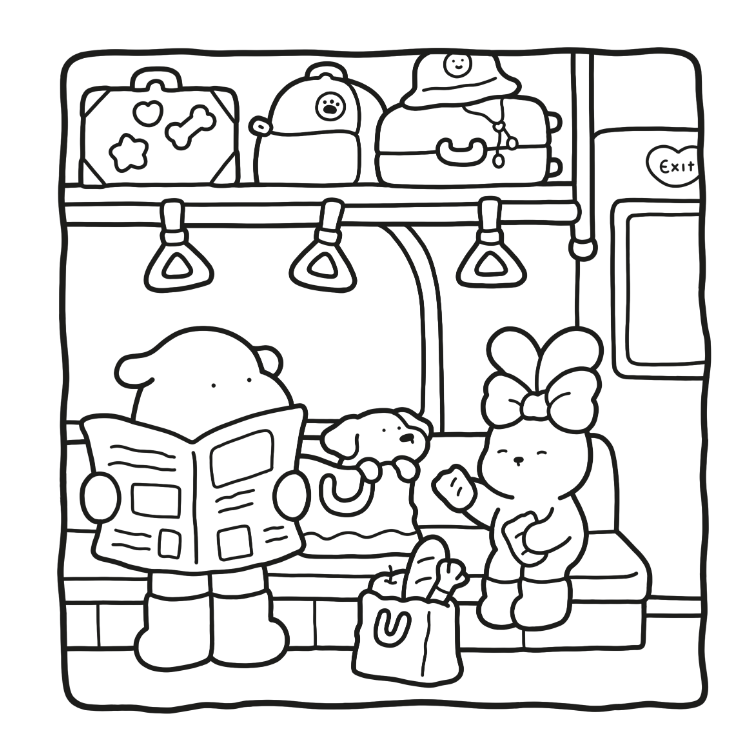 Cozy days cute & comfy kleurboek