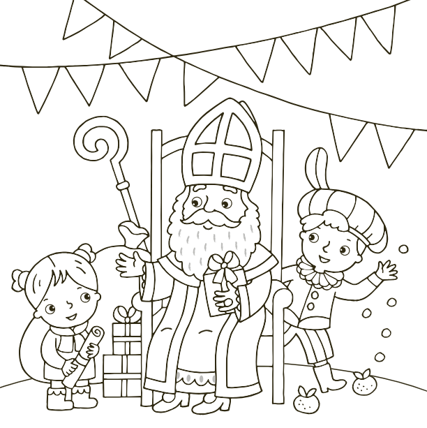Sinterklaas color fun