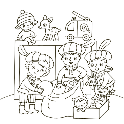 Sinterklaas color fun