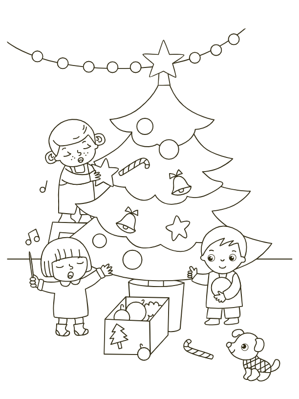 Kleur- en stickerboek de mooiste kerstliedjes