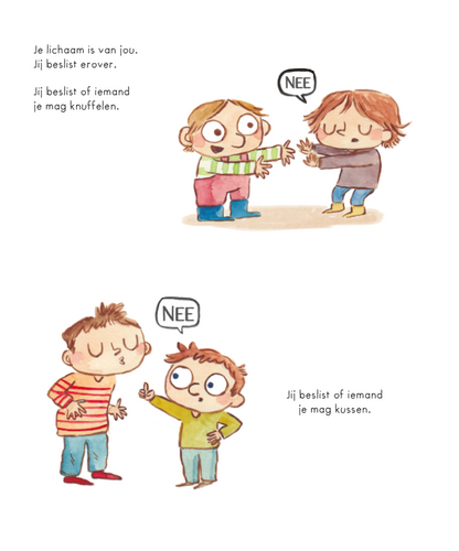 Mijn lichaam is van mij ... en van niemand anders!