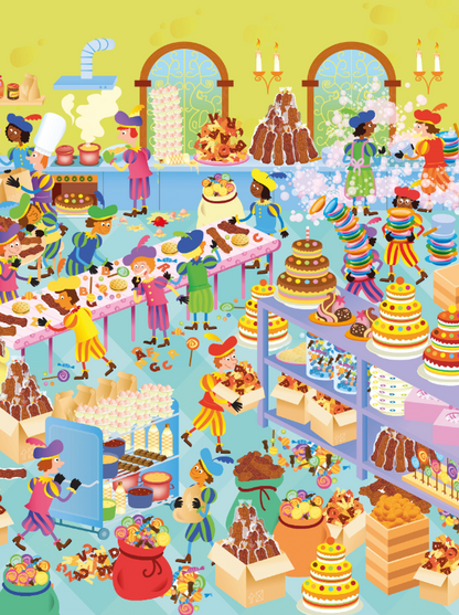 Waar is sinterklaas? Het grote kijk- en zoekboek