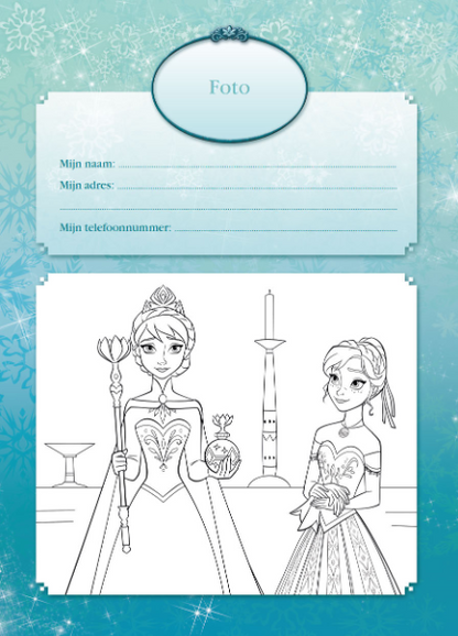 Frozen vriendenboek