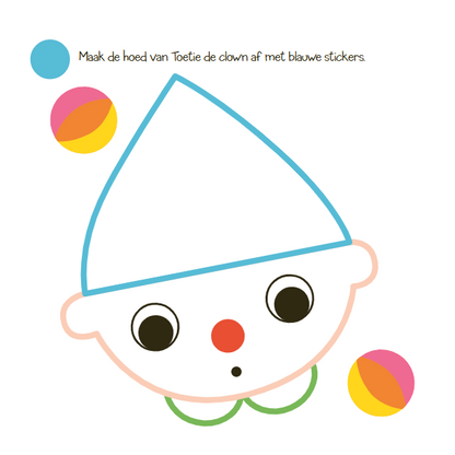 Stickerpret voor peuters