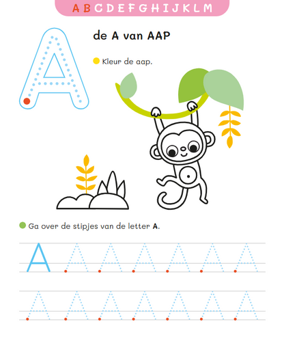 Mijn eerste ABC oefenboek