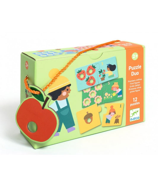 Djeco puzzel duo eerste cijfers