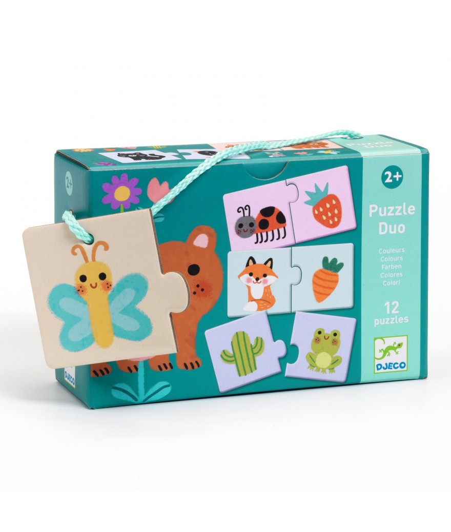 Puzzel duo kleuren