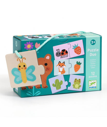 Puzzel duo kleuren