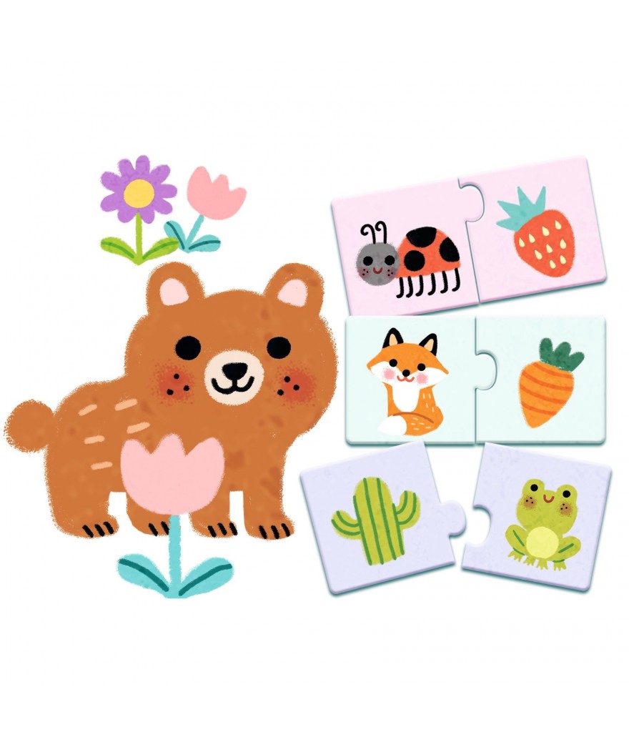 Puzzel duo kleuren