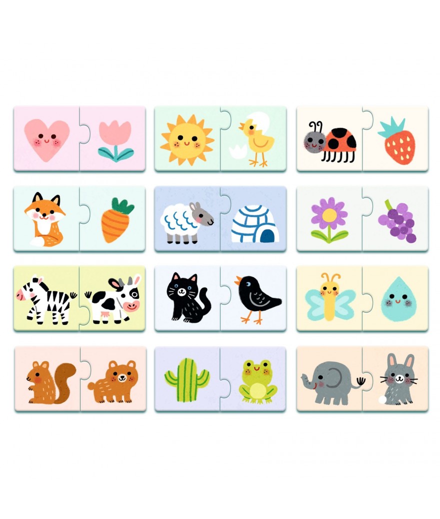 Puzzel duo kleuren