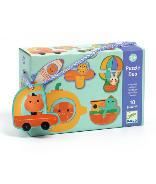Puzzel duo voertuigen
