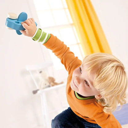 Hape klein vliegtuig