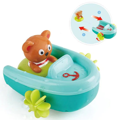 Hape pull back badbootje