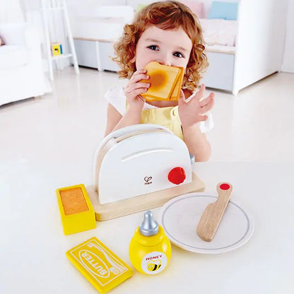 Pop-up toaster set