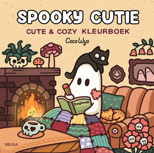Spooky cutie cute & cozy kleurboek