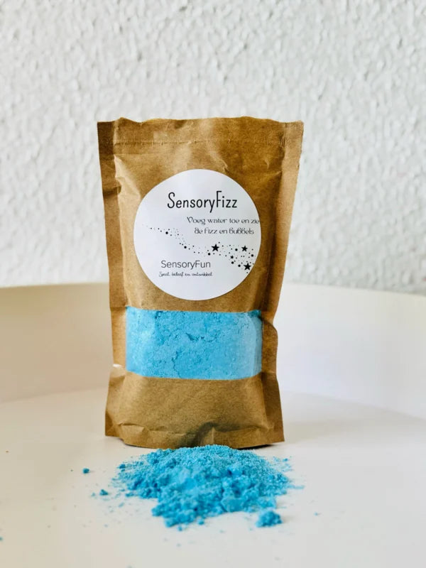 Sensoryfizz bruispoeder blauw