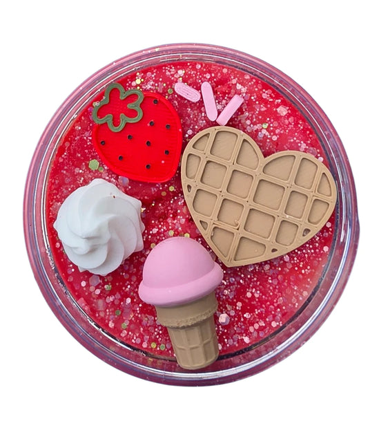 SensoryDough strawberry dessert