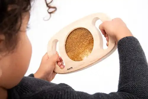Tickit gemakkelijk vast te houden glitterpaneel