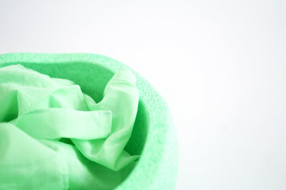Laura's play cotton summer green 90 x 90 cm