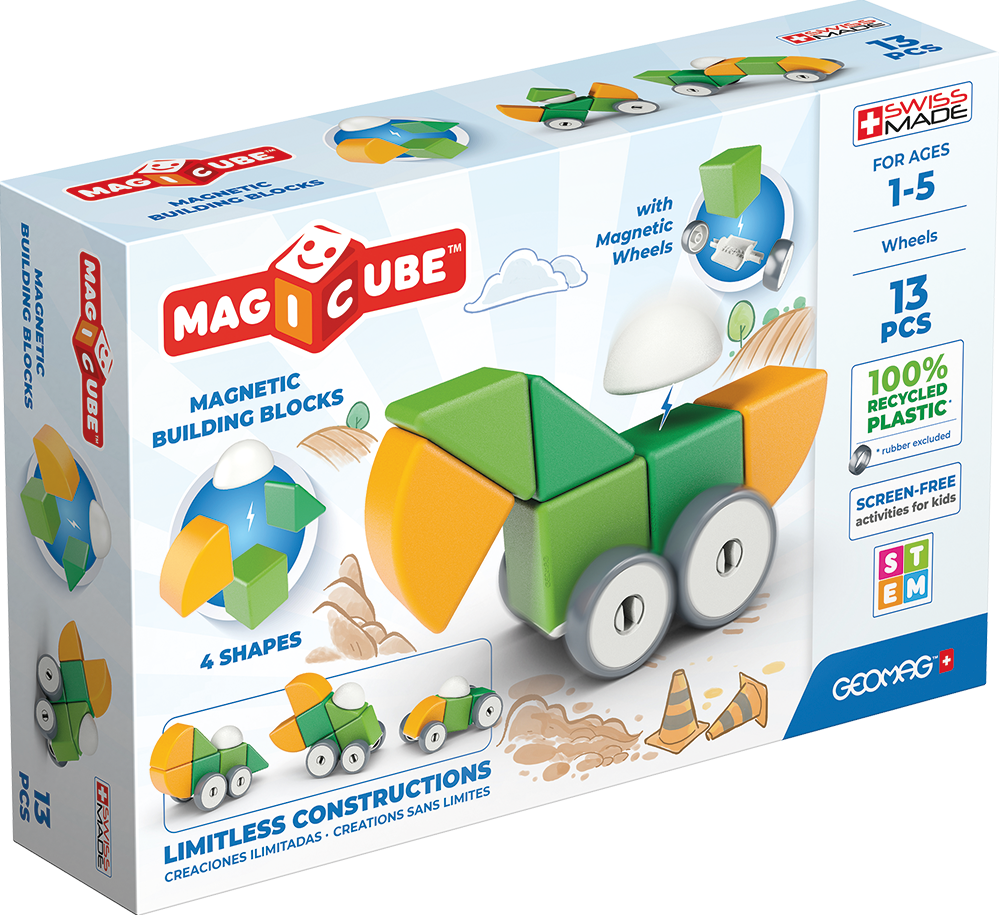 Magicube 4 shapes recycled wheels 13