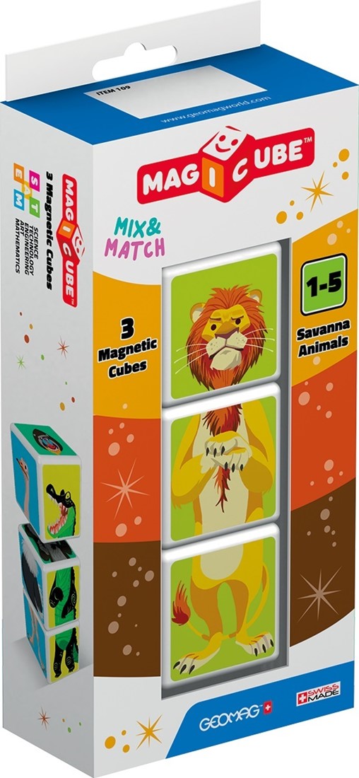 Magicube mix & match savanne dieren