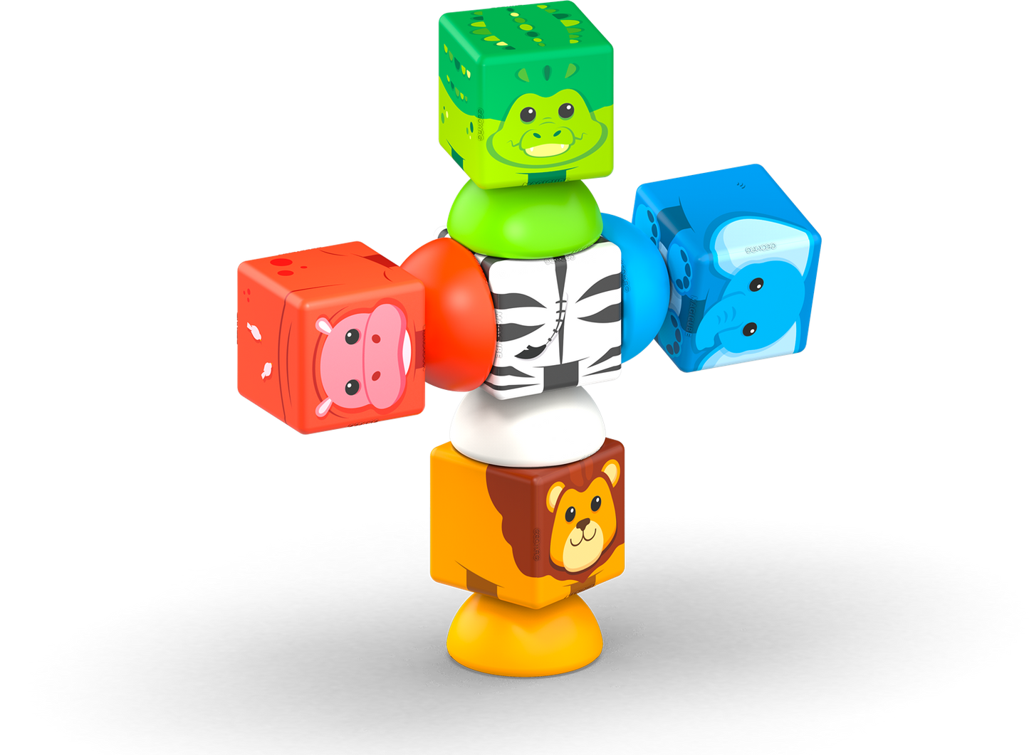 Magicube stacking safari 10-delig