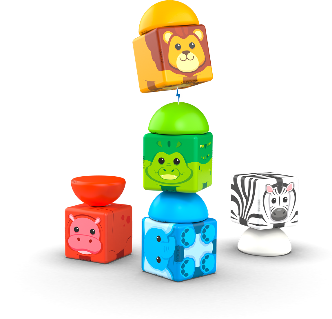 Magicube stacking safari 10-delig
