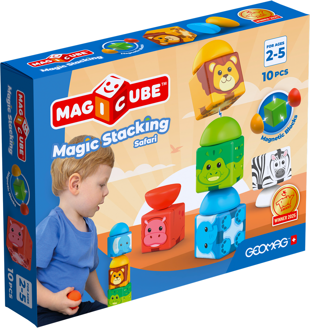 Magicube stacking safari 10-delig