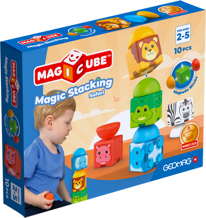 Magicube stacking safari 10-delig